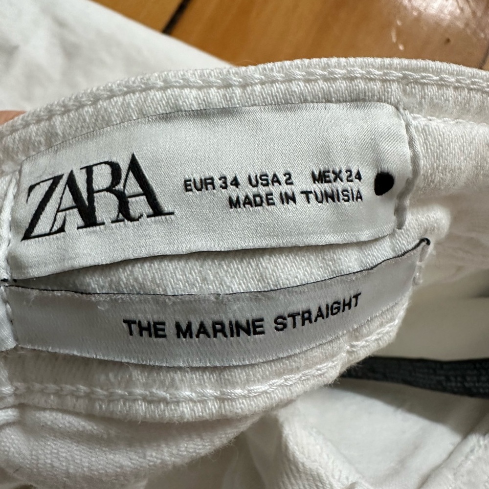 Zara The Marine Straight-Leg Pants - Picture 7 of 7